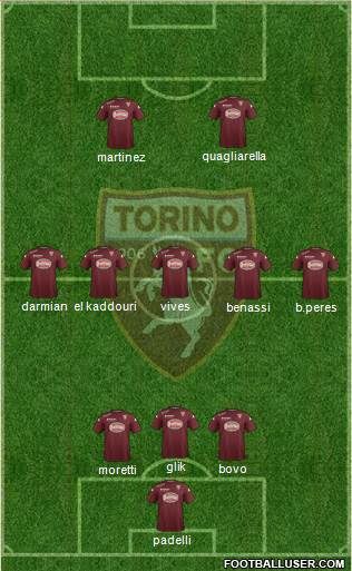 Torino Formation 2015