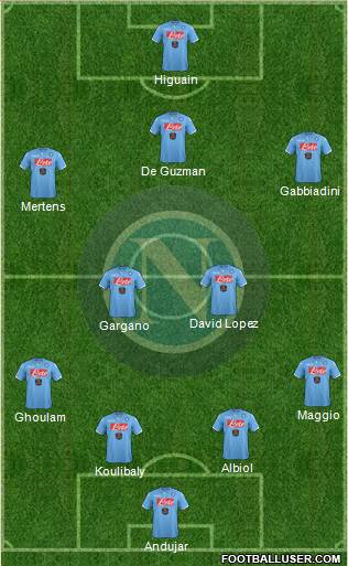 Napoli Formation 2015