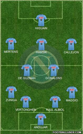 Napoli Formation 2015