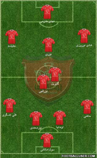 Persepolis Tehran Formation 2015