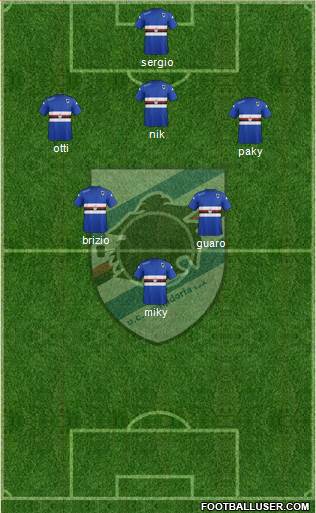 Sampdoria Formation 2015