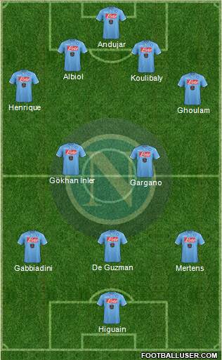 Napoli Formation 2015