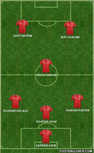 Tunisia Formation 2015