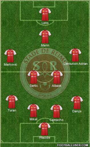 Stade de Reims Formation 2015