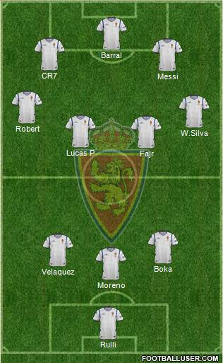 R. Zaragoza S.A.D. Formation 2015