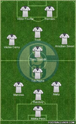 FC Schalke 04 Formation 2015