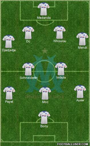 Olympique de Marseille Formation 2015