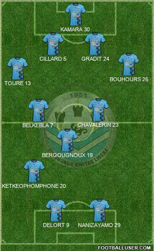 Tours Football Club Formation 2015