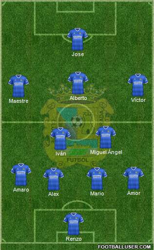 C.F. Fuenlabrada Formation 2015