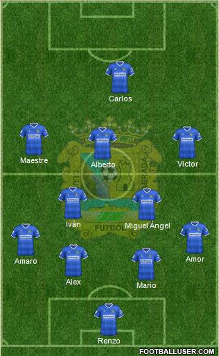 C.F. Fuenlabrada Formation 2015