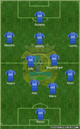 C.F. Fuenlabrada Formation 2015