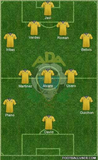 A.D. Alcorcón Formation 2015