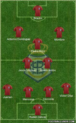 R.C. Recreativo de Huelva S.A.D. Formation 2015