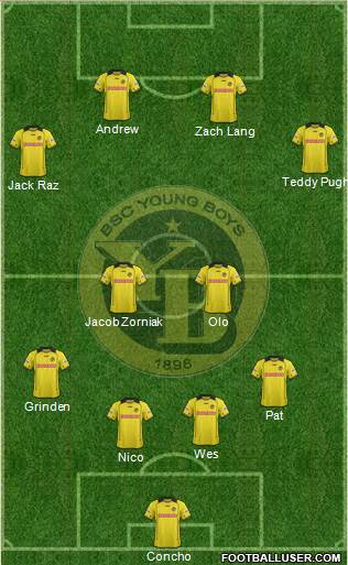 BSC Young Boys Formation 2015