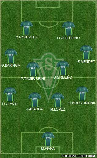 CD Santiago Wanderers S.A.D.P. Formation 2015