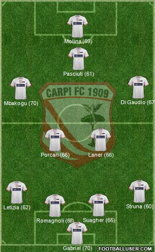 Carpi Formation 2015
