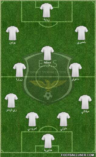 Entente Sportive Sétifienne Formation 2015