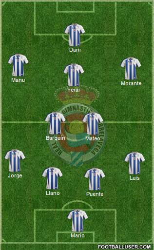 Gimnástica Torrelavega Formation 2015