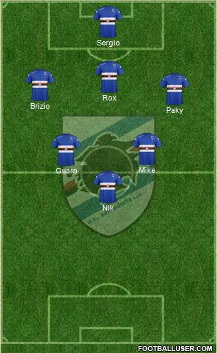 Sampdoria Formation 2015