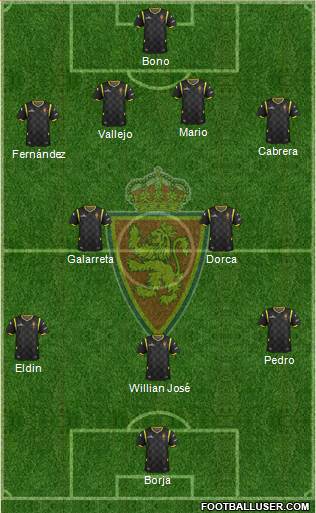 R. Zaragoza S.A.D. Formation 2015