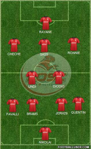LOSC Lille Métropole Formation 2015