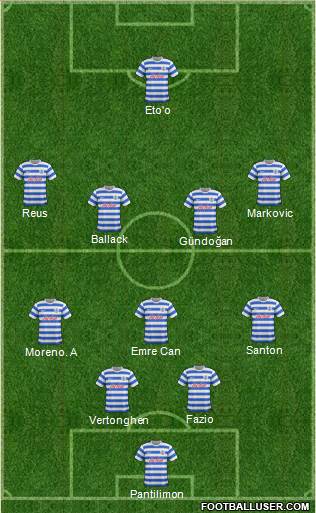 Queens Park Rangers Formation 2015
