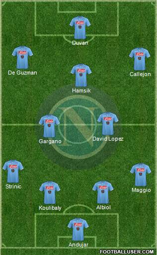 Napoli Formation 2015