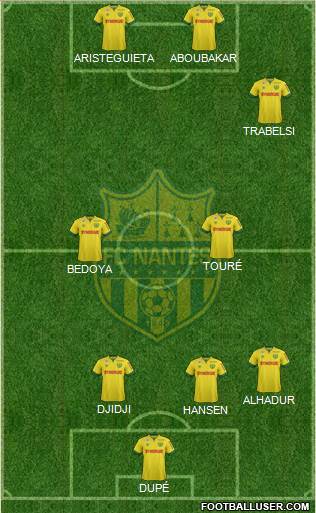 FC Nantes Formation 2015