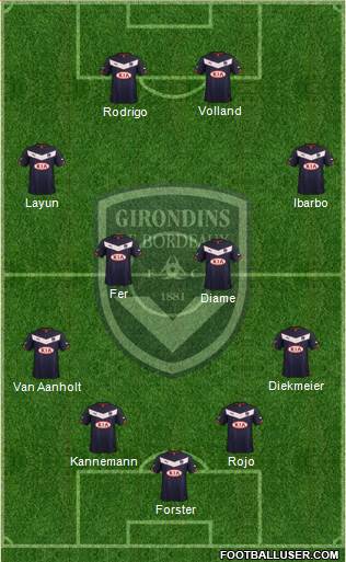 FC Girondins de Bordeaux Formation 2015