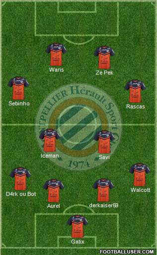 Montpellier Hérault Sport Club Formation 2015