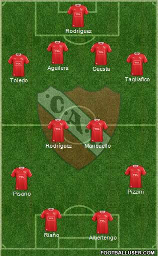 Independiente Formation 2015
