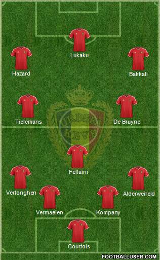 Belgium Formation 2015