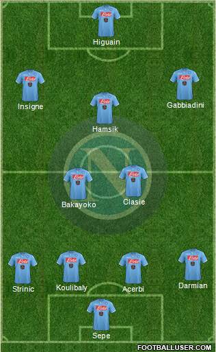 Napoli Formation 2015