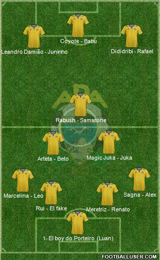 A.D. Alcorcón Formation 2015