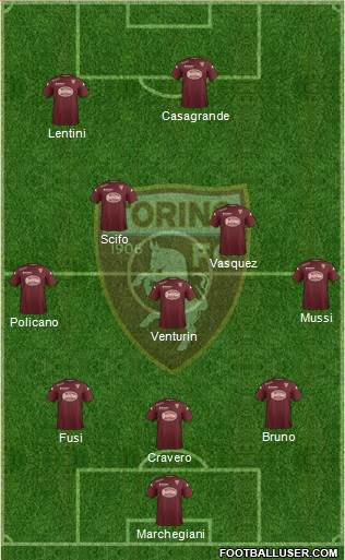 Torino Formation 2015