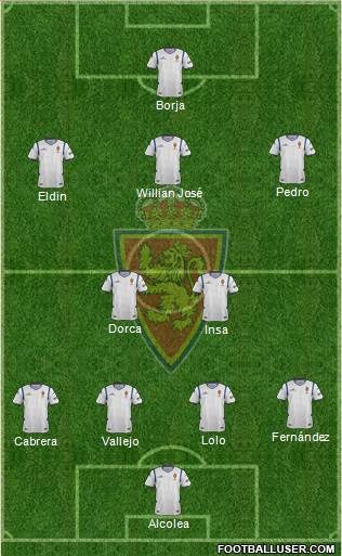 R. Zaragoza S.A.D. Formation 2015