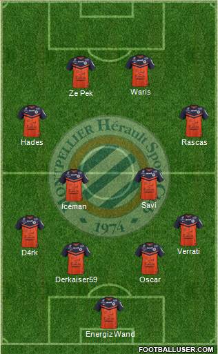 Montpellier Hérault Sport Club Formation 2015