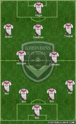 FC Girondins de Bordeaux Formation 2015