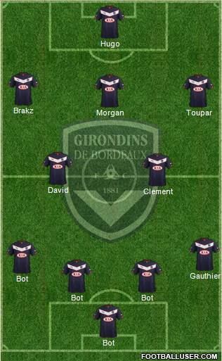 FC Girondins de Bordeaux Formation 2015