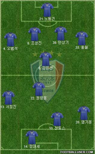 Suwon Samsung Blue Wings Formation 2015