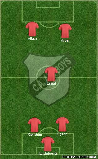 All Boys Formation 2015