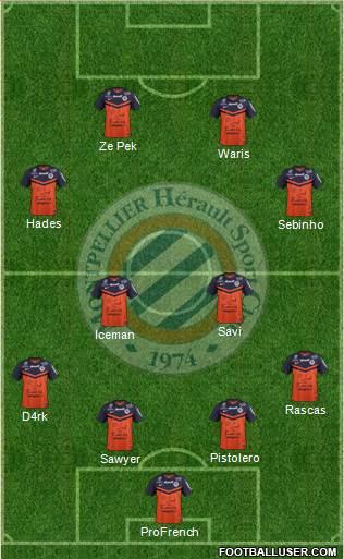 Montpellier Hérault Sport Club Formation 2015