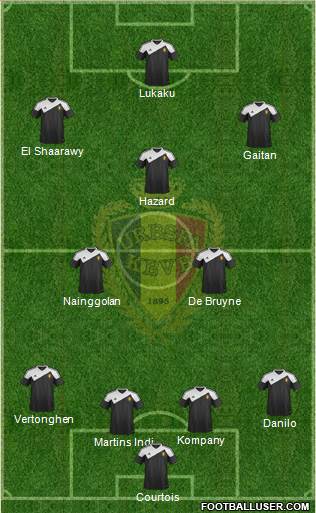 Belgium Formation 2015