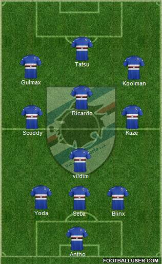 Sampdoria Formation 2015