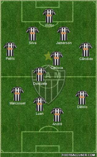 C Atlético Mineiro Formation 2015