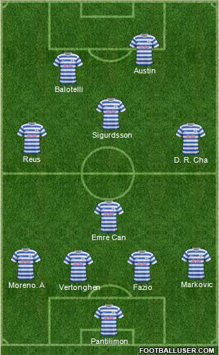 Queens Park Rangers Formation 2015