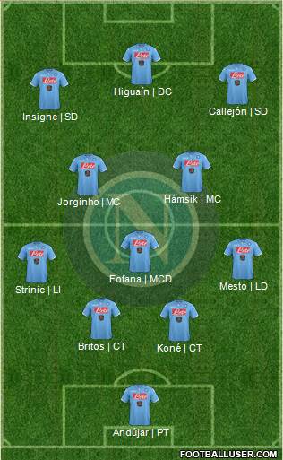 Napoli Formation 2015