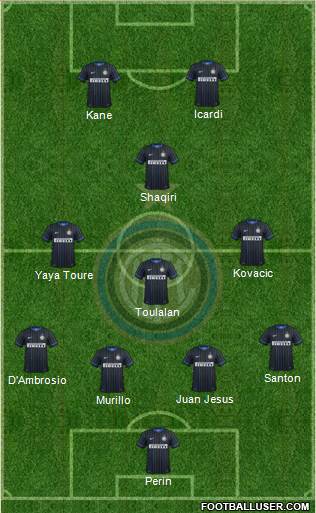 F.C. Internazionale Formation 2015
