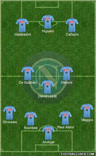 Napoli Formation 2015