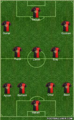 Swansea City Formation 2015